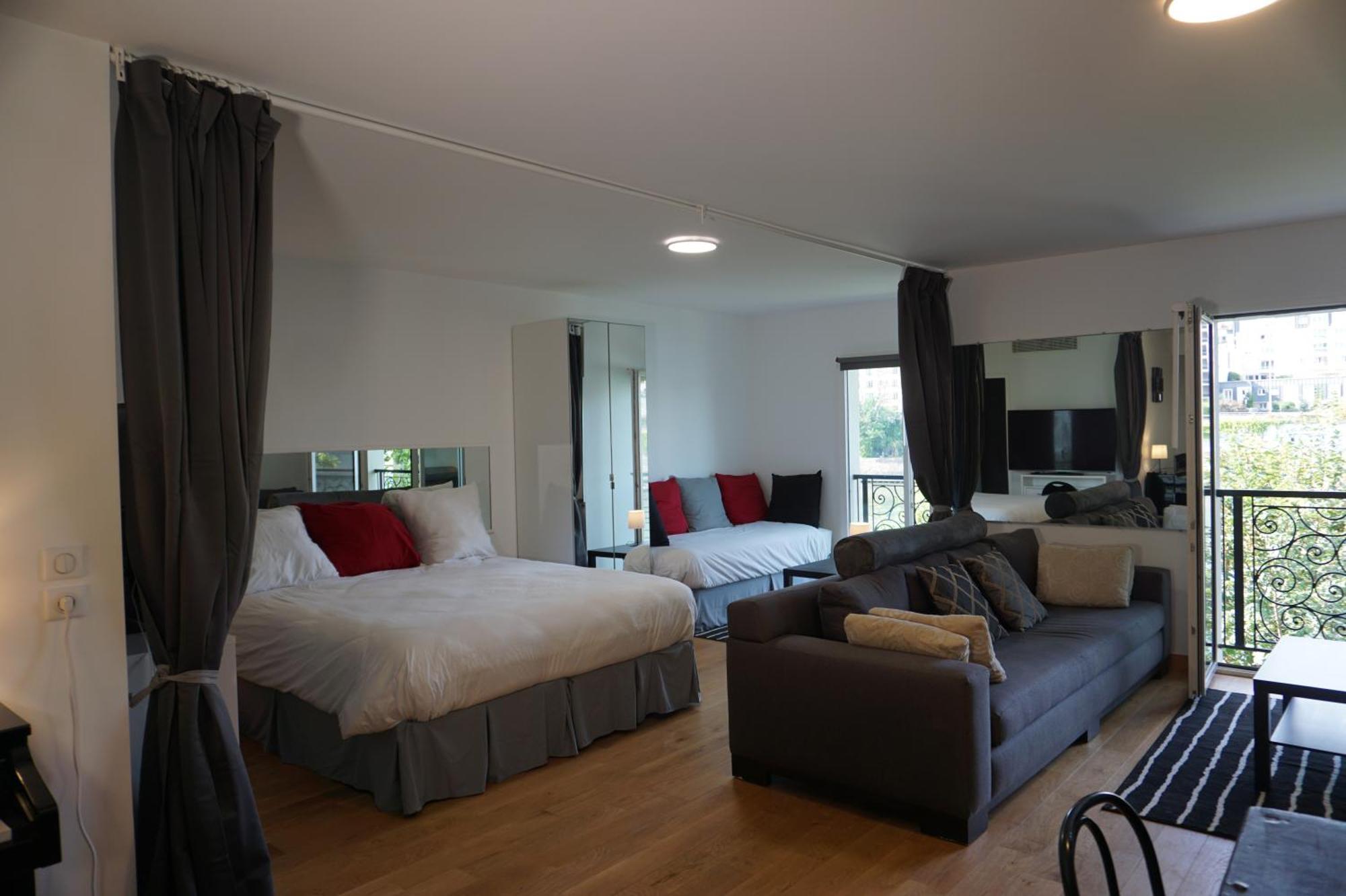 Residences Grande Jatte, Bord De Seine, Suites 52M2 A 97M2, Hopital Americain A 600M Нёйи-сюр-Сен Экстерьер фото