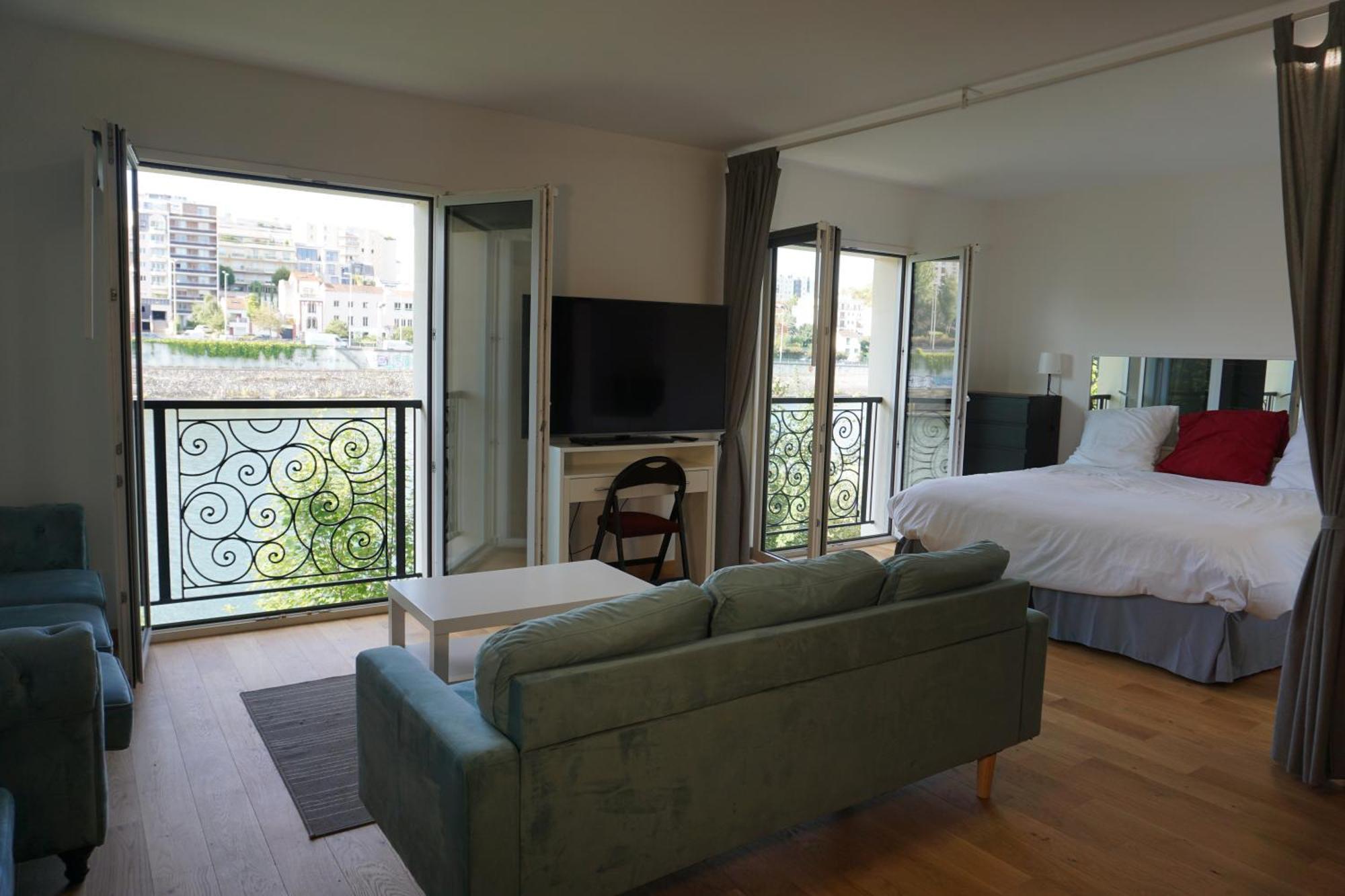 Residences Grande Jatte, Bord De Seine, Suites 52M2 A 97M2, Hopital Americain A 600M Нёйи-сюр-Сен Экстерьер фото