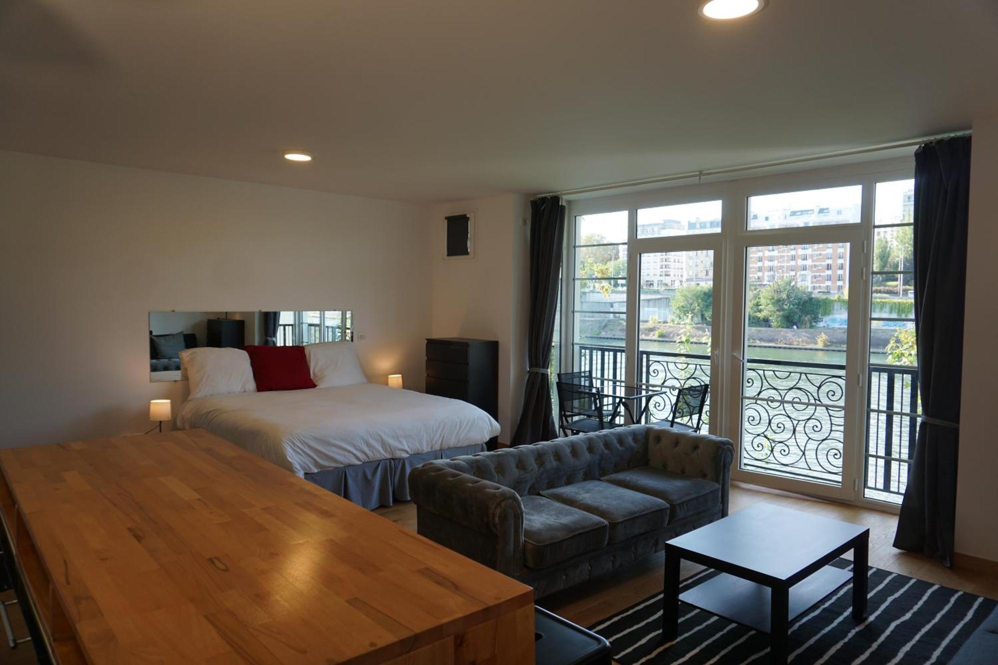 Residences Grande Jatte, Bord De Seine, Suites 52M2 A 97M2, Hopital Americain A 600M Нёйи-сюр-Сен Экстерьер фото